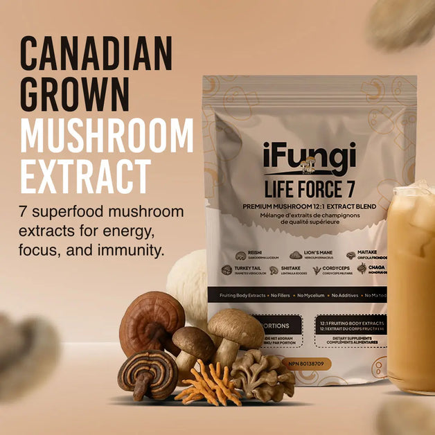 Canadian Grown Mushroom Extract