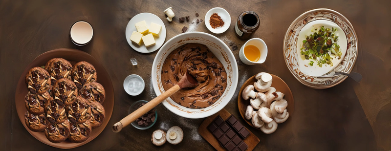 5 Smart Snacks with Mushroom Powder for Studying and Focus