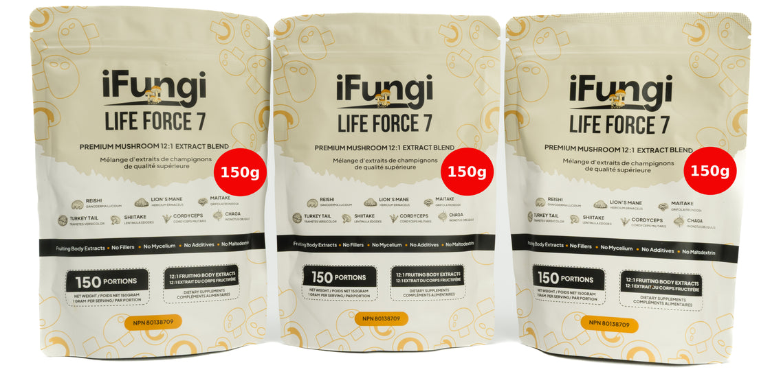 150g Life Force 7 - iFungi mushroom powder